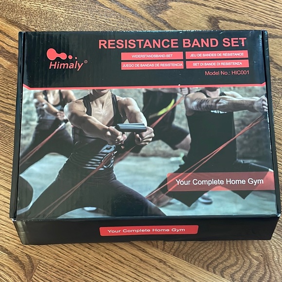 Exercise Bands Resistance Bands Set - Picture 1 of 3